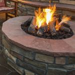 View Round Fire Pit