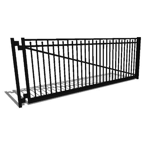 Double Gate Industrial Canterbury 3-CH 54" (GTD192IC543)