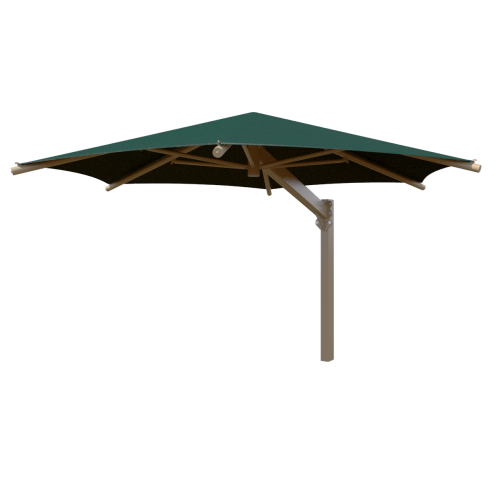 CAD Drawings BIM Models Poligon Single Post Waterproof Hexagon Umbrella
