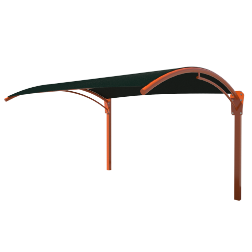 CAD Drawings Poligon Arched Cantilever