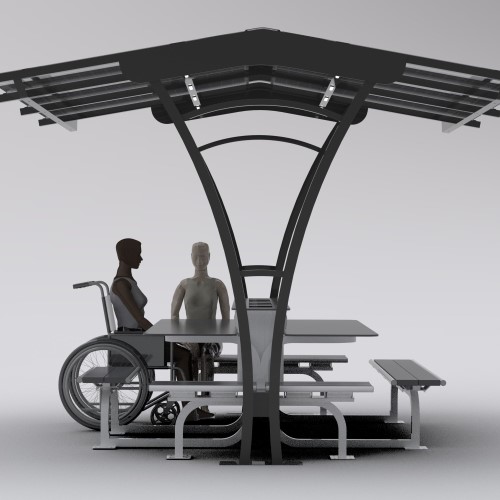 CAD Drawings BIM Models EnerFusion Inc. Ara Solar Table