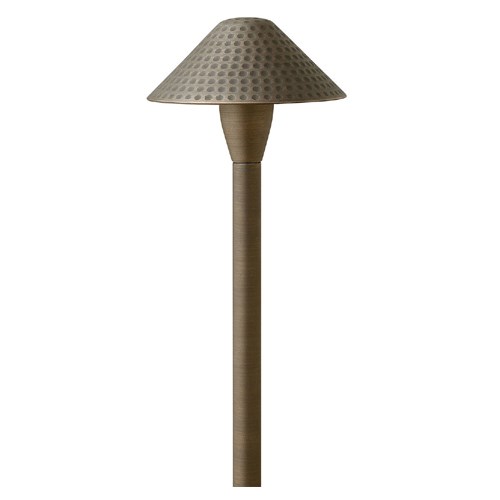 View Hardy Island Small Hammered LED Path Light