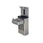 View Model 1211S: Wall Mounted ADA Water/Filtered Water Cooler with Bottle Filler