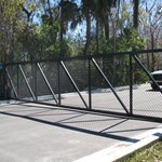 View Cantilever Gates - Chain Link