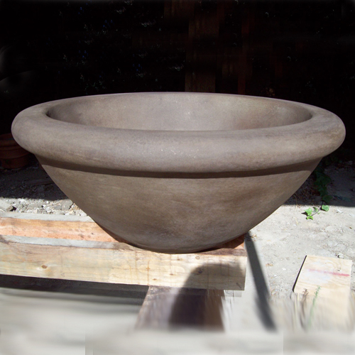 CAD Drawings Concrete Creations Meron Flat Fire Bowl / Water Bowl / Planter
