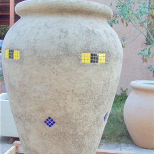 CAD Drawings Concrete Creations David Mosaic Jar #2 / Oil Jars