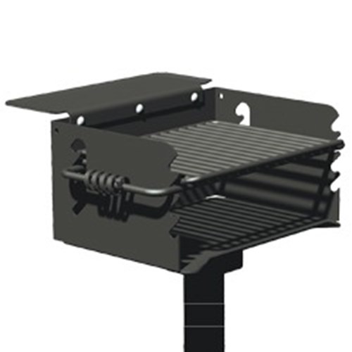 View Charcoal Grills: Multilevel Grill with Tip-back Grate ( Q-20 )
