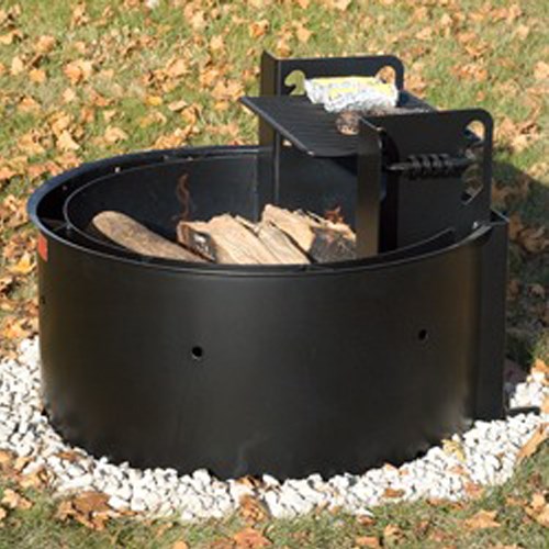 View Campfire Rings: Double Wall Firering with Pin Anchors ( LDW-36/18/PA )