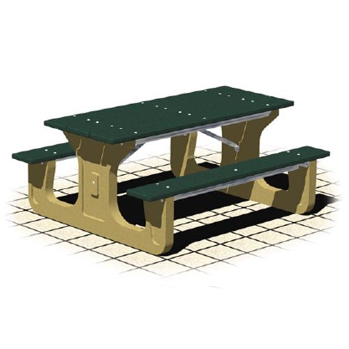 View RT Series: Recycled Plastic Rectangular Table ( AI-1717 )