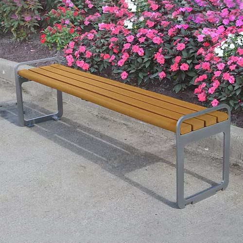 View Plaza Backless Bench