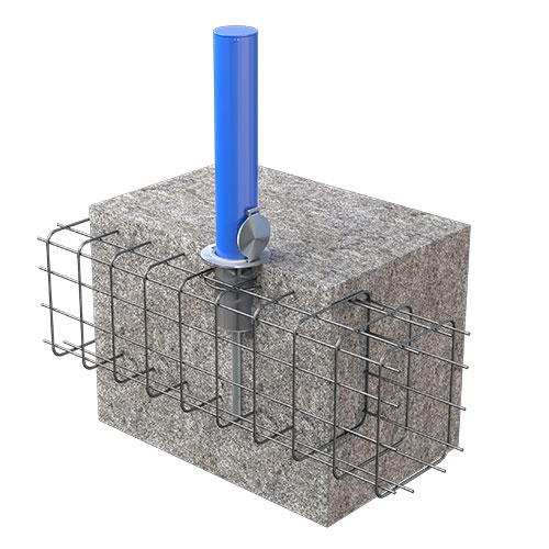 CAD Drawings Atkore Calpipe Security Bollards F3016 Bollards