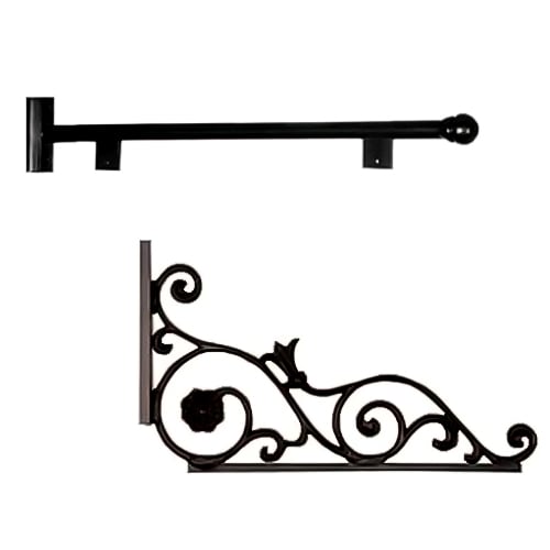 CAD Drawings Brandon Industries Hanging Sign Bracket and Decorative Scrolls