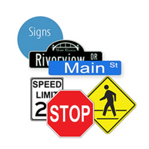 CAD Drawings Brandon Industries Traffic Signs: Selection For Many MUTCD Signs