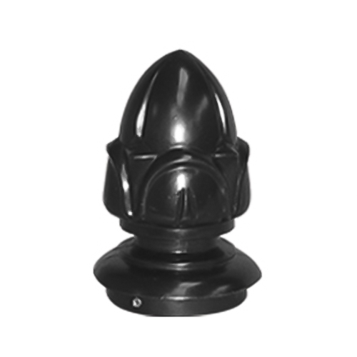 CAD Drawings Brandon Industries Finial: Selection For 3 Inch OD Round Poles