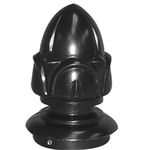 CAD Drawings Brandon Industries Finial: Selection For 5 Inch OD Poles