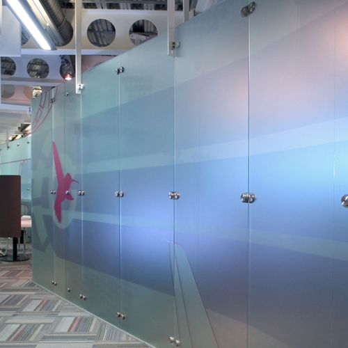 CAD Drawings BIM Models Avanti Systems USA Freestanding Glass Partition System: Elite™ - Architects Package