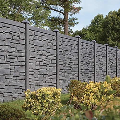 View Bufftech Simulated Stone Fence