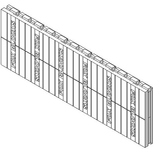 CAD Drawings BIM Models Fox Blocks Compact Straight