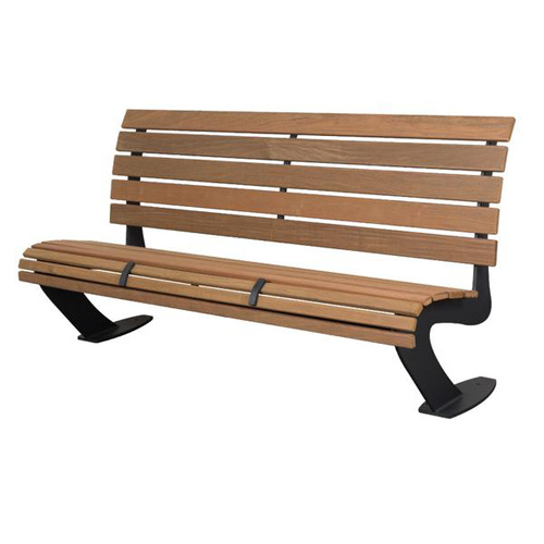 CAD Drawings BIM Models Hauser Industries Inc. Harbour Armless Bench