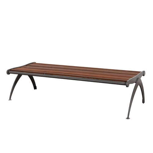 CAD Drawings BIM Models Hauser Industries Inc. Boomerang Backless Bench