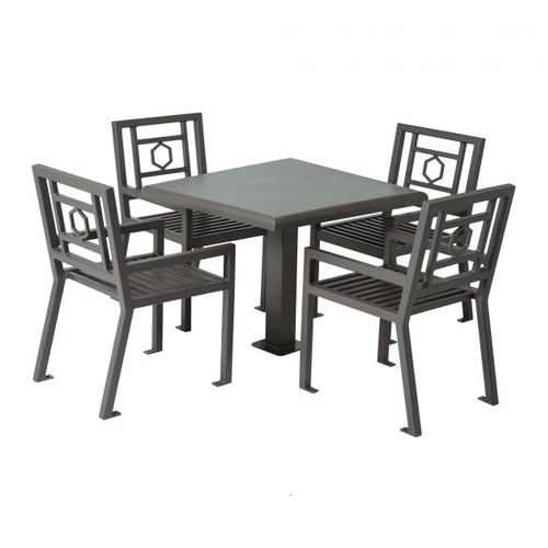 View Huntington 36" Square Table with 4 Chairs