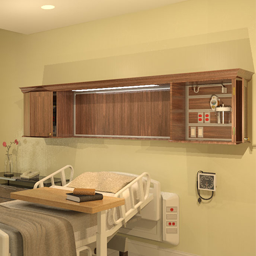 CAD Drawings Hospital Systems, Inc. Mirage™Patient Service Headwall