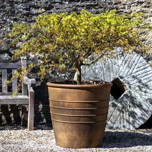View Cast Stone Collection: Mill Valley Planter