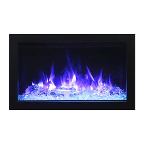 CAD Drawings Amantii & Sierra Flame Traditional Series: 30'' TRD