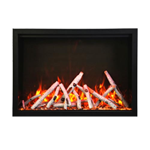 CAD Drawings Amantii & Sierra Flame  Traditional Series: 44'' TRD