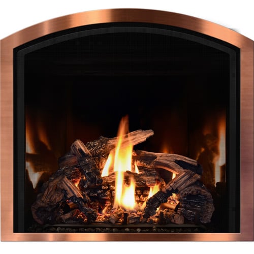 CAD Drawings BIM Models Mendota Hearth Products Gas Fireplaces: Model FV41 Arch FullView