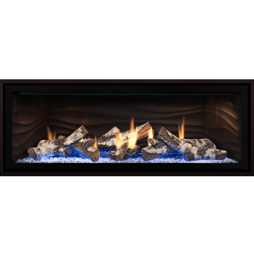 CAD Drawings BIM Models Mendota Hearth Products Gas Fireplaces: Model ML47 Timberline/Décor