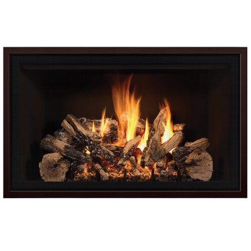 CAD Drawings BIM Models Mendota Hearth Products Gas Fireplaces: Model FV42 FullView
