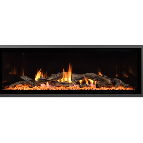 CAD Drawings BIM Models Mendota Hearth Products Gas Fireplaces: Model ML60 Timberline/Décor