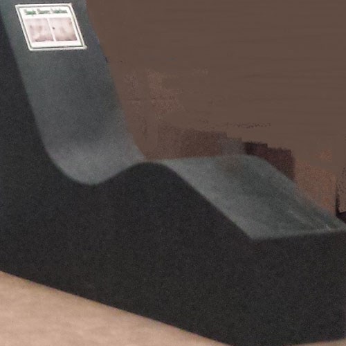 View Lounger seat for steam shower