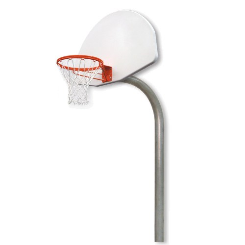 View Single Gooseneck Basketball Post: Model 1516
