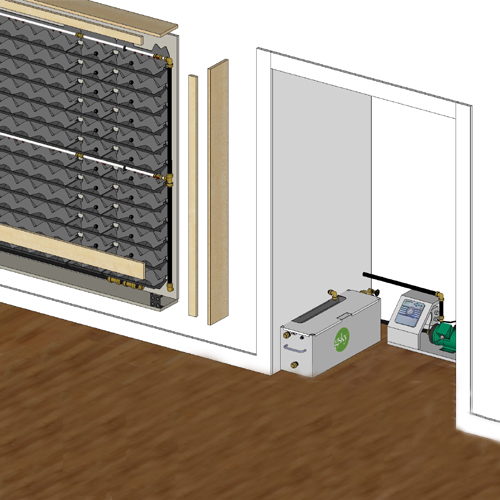 CAD Drawings GSky Plant Systems, Inc. Versa Wall Above The Floor / Irrigation: Remote Recirculation Tanks