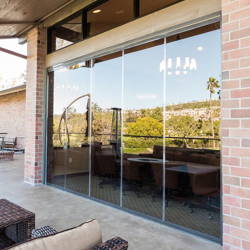 CAD Drawings BIM Models Cover Glass USA Frameless Sliding Glass Doors
