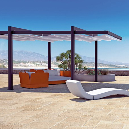 CAD Drawings Sunair Awnings & Solar Screens Phoenix Pergola® Retractable Fabric Roofs for Residences