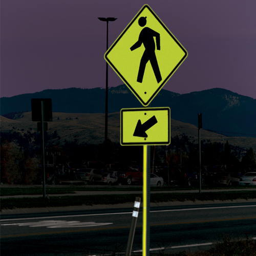 CAD Drawings Pexco, Davidson Traffic Control Products Sign Post Reflectors