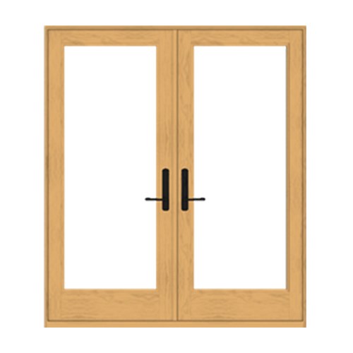 View 400 Series: Frenchwood Hinged Patio Doors
