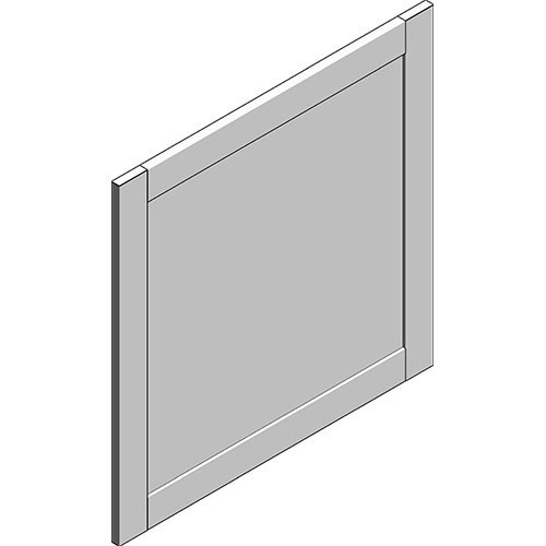 View Cabinet Revit Object: OBPXXKW PANEL EQUAL BP