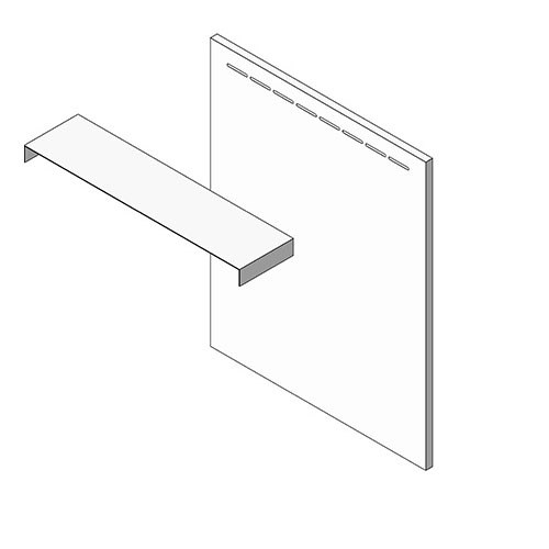 View Cabinet Revit Object: ORS Refrigerator Spacer