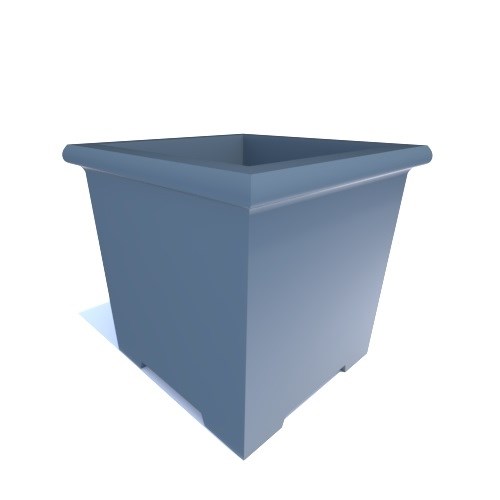 View Footed Square Planter