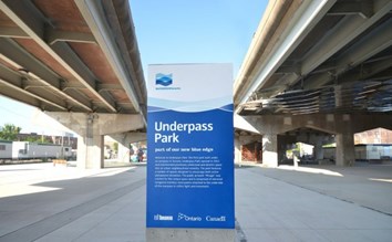 Underpass Park Signage