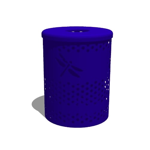 T107 - Bug Receptacle w/Flat Lid and Liner