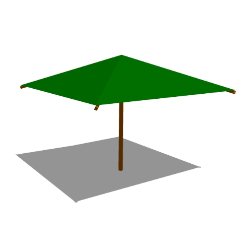 QRI111 - 14' x 14' x 8' Square Umbrella