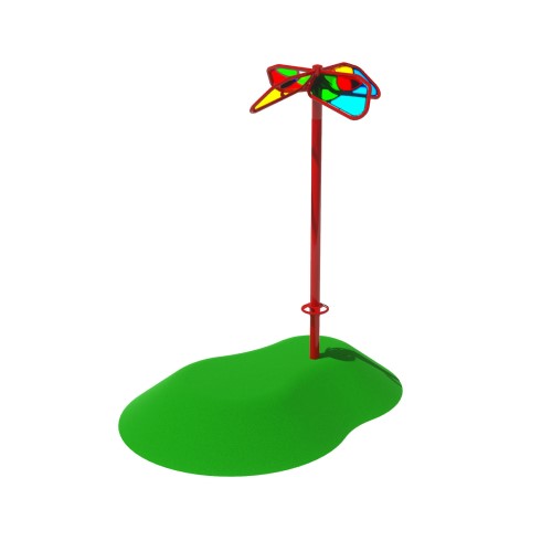 CAD Drawings BIM Models GameTime 6334 - Dune 12 With ShadowPlay Flower