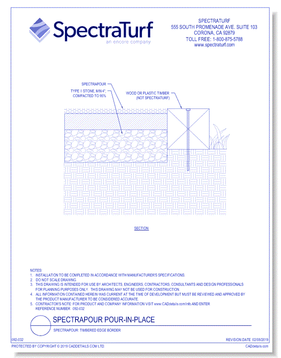 SpectraPour: Timbered Edge Border