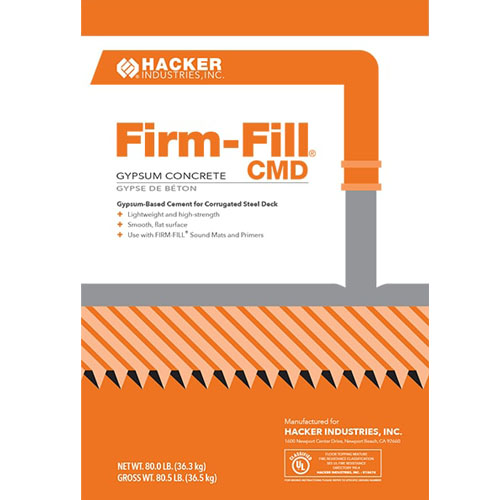 CAD Drawings BIM Models Hacker Industries, Inc. FIRM-FILL® CMD  ( Corrugated Metal Decking )
