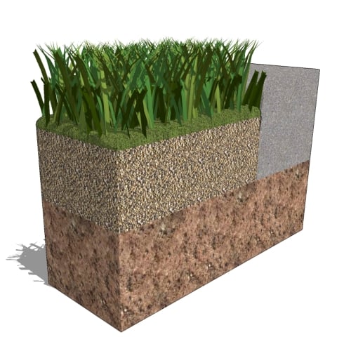 SYNFescue 343 - Installed Over Aggregate Base